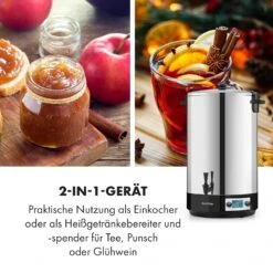 KonfiStar 50 Digital Einkocher Getränkespender 2500W 50L 100°C 180min -Einrichtungsgeschäft 10034240 de 0007 logo