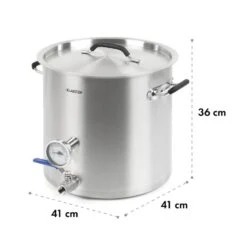 Brauheld Pur 25 Maischekessel 25 Liter Ohne Heizelement Edelstahl -Einrichtungsgeschäft 10034266 yy 0008 logo Klarstein Brauheld Pur 25 Maischekessel 25L