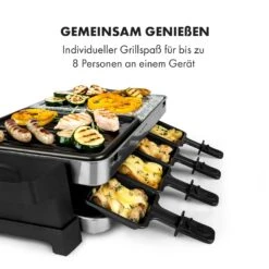 Sirloin Raclette 1500W Aluminium / Stein 8 Personen Kontroll-LED 14 Sirloin Raclette 1500W Aluminium / Stein 8 Personen Kontroll-LED -Einrichtungsgeschäft 10034275 de 0005 logo