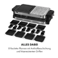 Sirloin Raclette 1500W Aluminium / Stein 8 Personen Kontroll-LED 15 Sirloin Raclette 1500W Aluminium / Stein 8 Personen Kontroll-LED -Einrichtungsgeschäft 10034275 de 0006 logo
