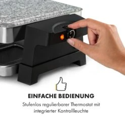 Sirloin Raclette 1500W Aluminium / Stein 8 Personen Kontroll-LED 16 Sirloin Raclette 1500W Aluminium / Stein 8 Personen Kontroll-LED -Einrichtungsgeschäft 10034275 de 0007 logo