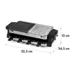 Sirloin Raclette 1500W Aluminium / Stein 8 Personen Kontroll-LED 17 Sirloin Raclette 1500W Aluminium / Stein 8 Personen Kontroll-LED -Einrichtungsgeschäft 10034275 yy 0008 logo Klarstein Sirloin Raclette 1500W