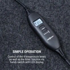 Magic Carpet DLX Heizmatte 40 X 98 Cm 100 W 4 Temp. Timer Anthrazit 13 Magic Carpet DLX Heizmatte 40 X 98 Cm 100 W 4 Temp. Timer Anthrazit -Einrichtungsgeschäft 10034277 yy 0004 logo oneConcept Magic Carpet DLX Heizmatte 40x98 cm