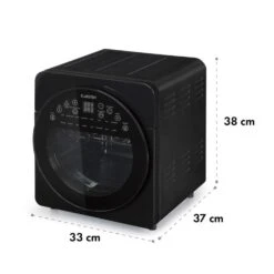 AeroVital Easy Touch Heißluftfritteuse 1700W 14l Timer 16 Programme Schwarz 17 AeroVital Easy Touch Heißluftfritteuse 1700W 14l Timer 16 Programme Schwarz -Einrichtungsgeschäft 10034452 yy 0008 logo Klarstein AeroVital easy touch Fritteuse schwarz