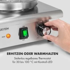 Wurstfabrik Pro 550 Hot Dog Maker 550W 2 Spieße 5L 30-100°C Edelstahl 14 Wurstfabrik Pro 550 Hot Dog Maker 550W 2 Spieße 5L 30-100°C Edelstahl -Einrichtungsgeschäft 10034453 de 0003 logo