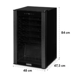 Vinomatica 36 Uno Weinkühlschrank 95l Touch-Bedienfeld 85W 4-18 °C -Einrichtungsgeschäft 10034466 yy 0009 logo Klarstein Vinomatica Weinkuehlschrank 95l schwarz