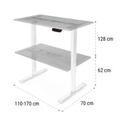 Multidesk Comfort Höhenverstellbarer Schreibtisch Elektrisch 62-128 Cm 19 Multidesk Comfort Höhenverstellbarer Schreibtisch Elektrisch 62-128 Cm -Einrichtungsgeschäft 10034476 yy 0009 logo