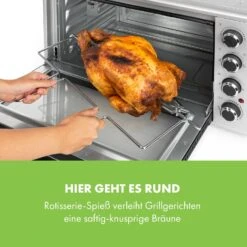 Masterchef 60 Mini-Backofen 60l 2000W 100-230 °C Timer Silber -Einrichtungsgeschäft 10034499 de 0006 logo
