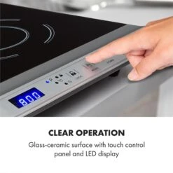 Cucinata Induktionskochfeld 3100W 10 Leistungsstufen 200-1300W 12 Cucinata Induktionskochfeld 3100W 10 Leistungsstufen 200-1300W -Einrichtungsgeschäft 10034503 yy 0005 logo Klarstein Cucinata Induktionskochfeld 3100 W