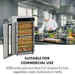 Master Jerky 300 Dörrautomat 2000W 40-90 °C 24h-Timer Edelstahl Silber -Einrichtungsgeschäft 10034544 uk 0002 logo