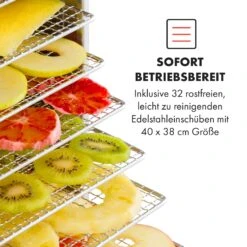 Master Jerky 500 Dörrautomat 3000W 40-90 °C 24h-Timer Edelstahl Silber 13 Master Jerky 500 Dörrautomat 3000W 40-90 °C 24h-Timer Edelstahl Silber -Einrichtungsgeschäft 10034545 de 0004 logo