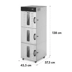 Master Jerky 550 Dörrautomat 2400W 40-90 °C 24h-Timer Edelstahl Silber -Einrichtungsgeschäft 10034546 yy 0008 dimensions