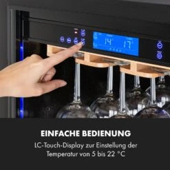 First Class 129 Weinkühlschrank 4 Dispenser 129Fl 5-22°C Touch Glastür -Einrichtungsgeschäft 10034565 de 0006 logo
