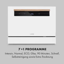 Lagoona Geschirrspülmaschine 1380W 6,5L 6 Gedecke Touch -Einrichtungsgeschäft 10034631 de 0005 logo