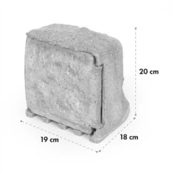 Power Rock Twilight 5 4-fach-Gartensteckdose IP44 Dämmerlichtsensor 5m -Einrichtungsgeschäft 10034693 yy 0007 logo Waldbeck Power Rock Twilight Gartensteckdose