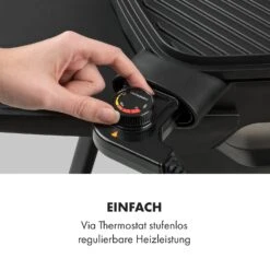Gatsby Elektrogrill 2000W Antihaft-Grillfläche Seitentische Schwarz -Einrichtungsgeschäft 10034706 de 0005 logo
