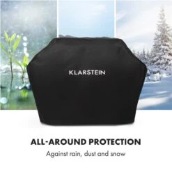 Tomahawk Wetterschutzhaube 600D Canvas 30/70% PE/PVC Schwarz 13 Tomahawk Wetterschutzhaube 600D Canvas 30/70% PE/PVC Schwarz -Einrichtungsgeschäft 10034713 yy 0005 logo Klarstein Tomahawk Wetterschutzhaube 140cm