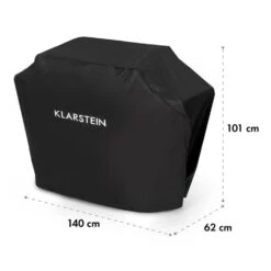 Tomahawk Wetterschutzhaube 600D Canvas 30/70% PE/PVC Schwarz 15 Tomahawk Wetterschutzhaube 600D Canvas 30/70% PE/PVC Schwarz -Einrichtungsgeschäft 10034713 yy 0007 logo Klarstein Tomahawk Wetterschutzhaube 140cm