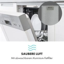 Alessia Dunstabzugshaube Kopffreihaube 350 M³/h Push Control Schwarz -Einrichtungsgeschäft 10034717 de 0008 logo