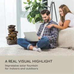 Savona Solarbrunnen 2,8 W Polyresin 5h Akku LEDs Steinoptik 12 Savona Solarbrunnen 2,8 W Polyresin 5h Akku LEDs Steinoptik -Einrichtungsgeschäft 10034720 yy 0003 logo Blumfeldt Savona Solarbrunnen Steinoptik