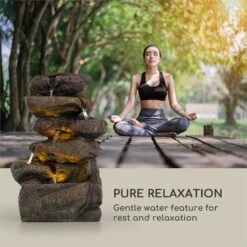 Savona Solarbrunnen 2,8 W Polyresin 5h Akku LEDs Steinoptik 13 Savona Solarbrunnen 2,8 W Polyresin 5h Akku LEDs Steinoptik -Einrichtungsgeschäft 10034720 yy 0004 logo Blumfeldt Savona Solarbrunnen Steinoptik