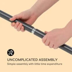 Flex-Shade L Sonnenschirm 130 X 180 Cm Polyester UV 50 Taupe -Einrichtungsgeschäft 10034727 yy 0008 logo Blumfeldt Flex Shade L Sonnenschirm 130x180 taupe