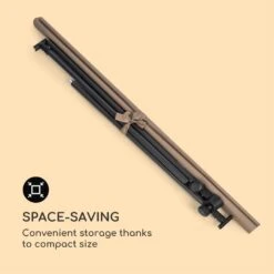 Flex-Shade XL Sonnenschirm 150 X 210 Cm Polyester UV 50 Taupe -Einrichtungsgeschäft 10034729 yy 0006 logo Blumfeldt Flex Shade XL Sonnenschirm 150x210 taupe