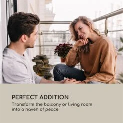 Messina Kaskadenbrunnen Solarbrunnen Gartenbrunnen Akku Solarpanel LED 15 Messina Kaskadenbrunnen Solarbrunnen Gartenbrunnen Akku Solarpanel LED -Einrichtungsgeschäft 10034734 yy 0006 logo Blumfeldt Messina Kaskadenbrunnen