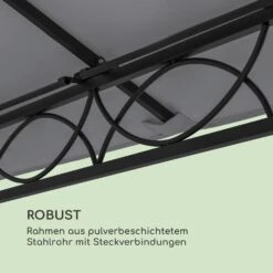 Mondo Gartenpavillon Partyzelt Gazebo 295x262x295 Stahl Polyester -Einrichtungsgeschäft 10034763 de 0008 logo