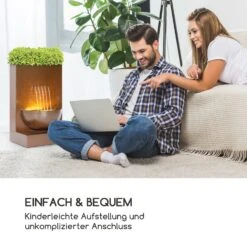 Windflower Gartenbrunnen Pflanzschale 11 W Indoor & Outdoor Verzinkt -Einrichtungsgeschäft 10034778 de 0003 logo