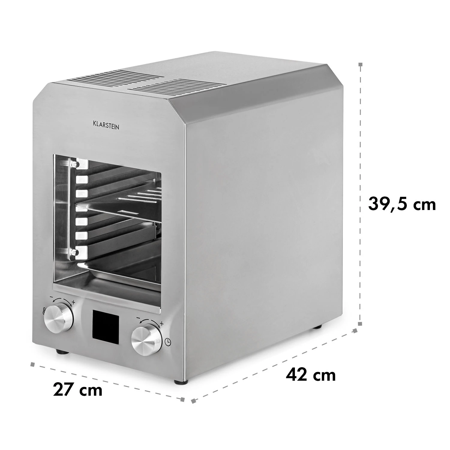 Hannibal Hochtemperaturgrill Indoor 2.200W 850°C Edelstahl Silber 11 Hannibal Hochtemperaturgrill Indoor 2.200W 850°C Edelstahl Silber – Bild 9