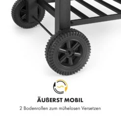 Meat Machine Holzkohlegrill BBQ 45x32,5cm Thermometer Bodenrollen -Einrichtungsgeschäft 10034819 de 0007 logo