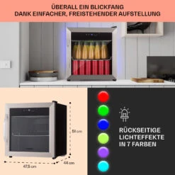 Coachella 50 Weinkühlschrank 47 Liter WiFi-Funktion Hintergrundbeleuchtung Edelstahl 14 Coachella 50 Weinkühlschrank 47 Liter WiFi-Funktion Hintergrundbeleuchtung Edelstahl -Einrichtungsgeschäft 10034820 de 0006 logo