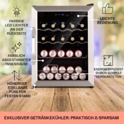 Coachella 60 Kühlschrank 60 Liter WiFi-Funktion Hintergrundbeleuchtung -Einrichtungsgeschäft 10034821 de 0005 usp