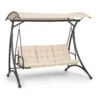 Marbella Hollywoodschaukel 3-Sitzer Mit Sonnendach Ecru -Einrichtungsgeschäft 10034838 yy 0001 titel