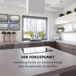 Structura Inselabzugshaube Abluft 641 M³/h Max. LED-Licht Edelstahl -Einrichtungsgeschäft 10034849 de 0005 logo