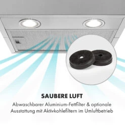 Structura Inselabzugshaube Abluft 641 M³/h Max. LED-Licht Edelstahl -Einrichtungsgeschäft 10034849 de 0007 logo