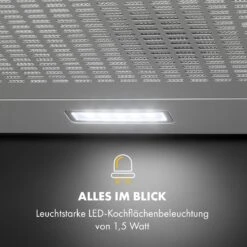 Capannina Unterbau-Abzugshaube 60cm 166m³/h LED Edelstahl -Einrichtungsgeschäft 10034859 de 0004 logo