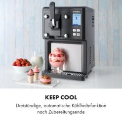 Sweet Sundae Eiscrememaschine Kompressor 1,5l Edelstahl Schwarz -Einrichtungsgeschäft 10034911 de 0006 logo