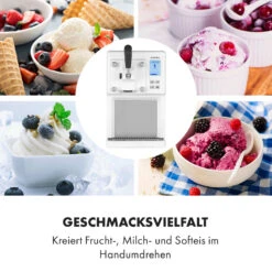 Sweet Sundae Eiscrememaschine Kompressor 1,5l Edelstahl Weiß -Einrichtungsgeschäft 10034912 de 0004 logo