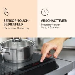 InnoChef Induktionskochfeld 3400W Touch Control Glaskeramik -Einrichtungsgeschäft 10034919 de 0004 logo