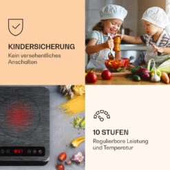InnoChef Induktionskochfeld 3400W Touch Control Glaskeramik -Einrichtungsgeschäft 10034919 de 0005 logo