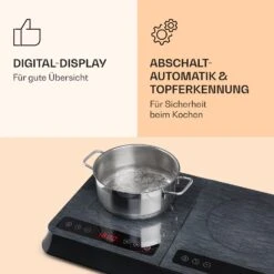 InnoChef Induktionskochfeld 3400W Touch Control Glaskeramik -Einrichtungsgeschäft 10034919 de 0006 logo