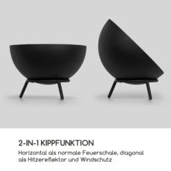 Fireball Feuerschale Ø 66 Cm Kippbar 2 Mm Stahl Horizontal Diagonal -Einrichtungsgeschäft 10034933 de 0003 logo