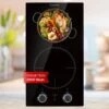 Kochheld Doppel-Induktionskochfeld 2900W Dreh-Regler Glas Schwarz -Einrichtungsgeschäft 10034946 de 0001 main