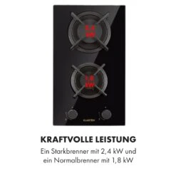 Goldflame Domino Gaskochfeld 2-flammig Messing-Brenner Glaskeramik -Einrichtungsgeschäft 10034971 de 0006 logo