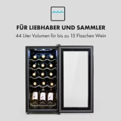 Shiraz 15 Slim Uno Weinkühlschrank 44l Touch-Bedienfeld 5-18°C 14 Shiraz 15 Slim Uno Weinkühlschrank 44l Touch-Bedienfeld 5-18°C -Einrichtungsgeschäft 10035025 de 0003 logo