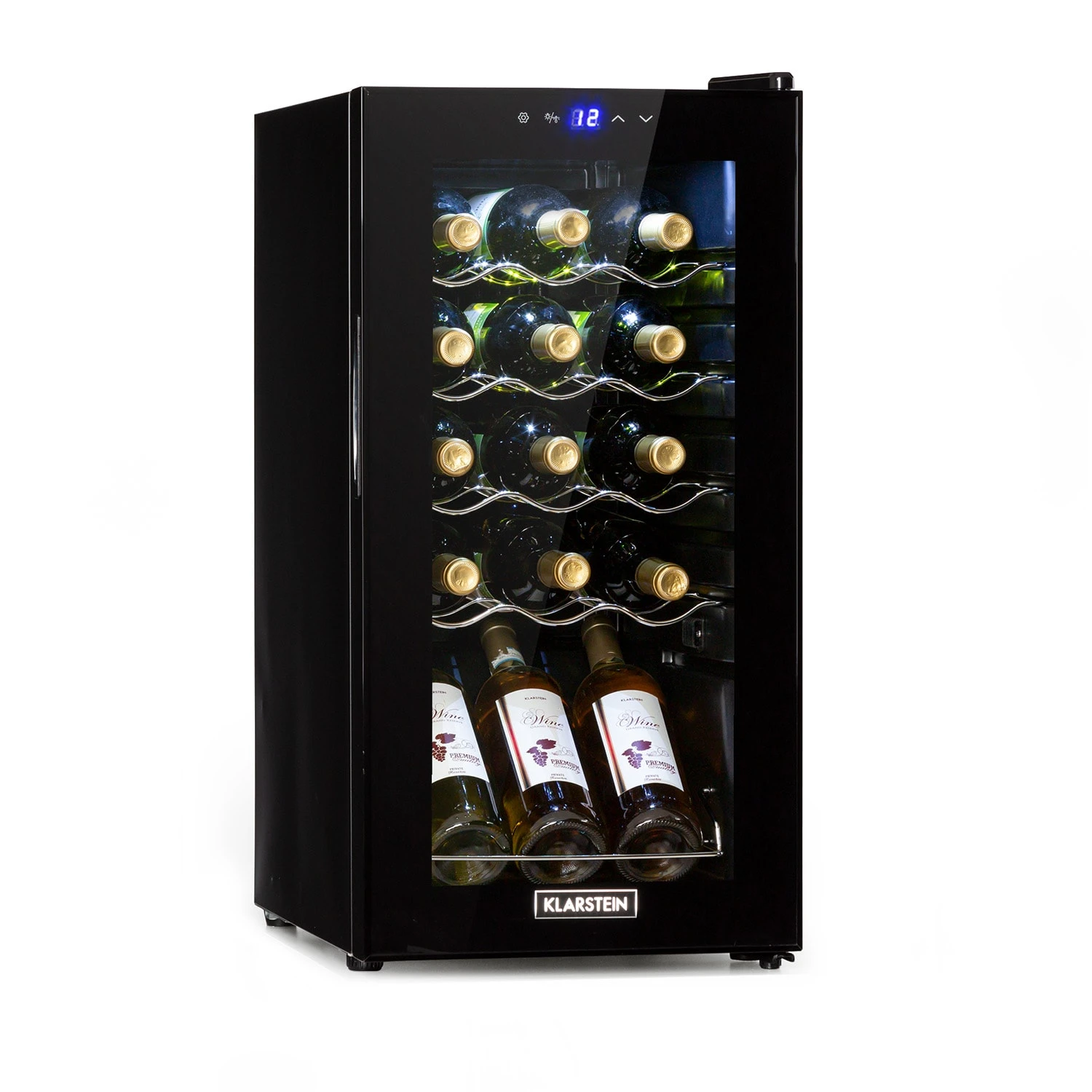 Shiraz 15 Slim Uno Weinkühlschrank 44l Touch-Bedienfeld 5-18°C 3 Shiraz 15 Slim Uno Weinkühlschrank 44l Touch-Bedienfeld 5-18°C