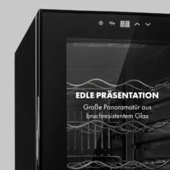 Shiraz 18 Slim Uno Weinkühlschrank 50l 18Fl Touch-Bedienfeld 5-18°C -Einrichtungsgeschäft 10035026 de 0007 logo