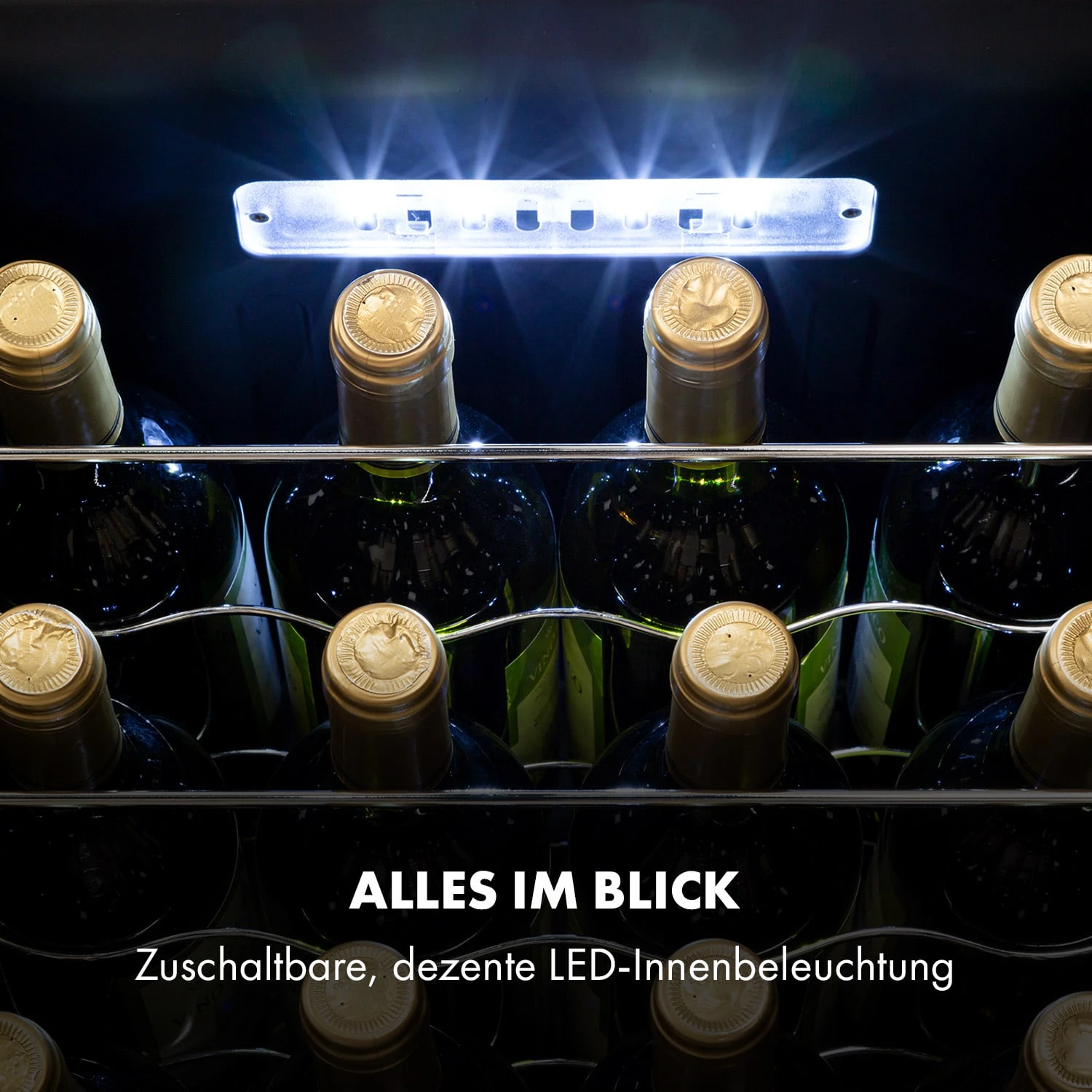 Shiraz 24 Uno Weinkühlschrank 63l 24Fl Touch-Bedienfeld 5-18°C 8 Shiraz 24 Uno Weinkühlschrank 63l 24Fl Touch-Bedienfeld 5-18°C – Bild 6